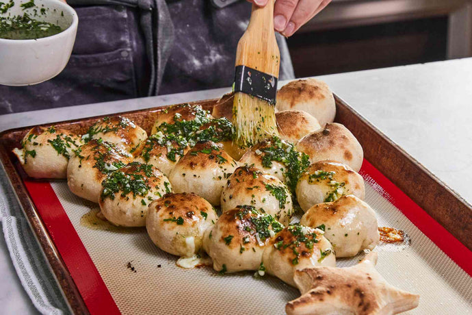 Stuffed Dough Ball Christmas Tree