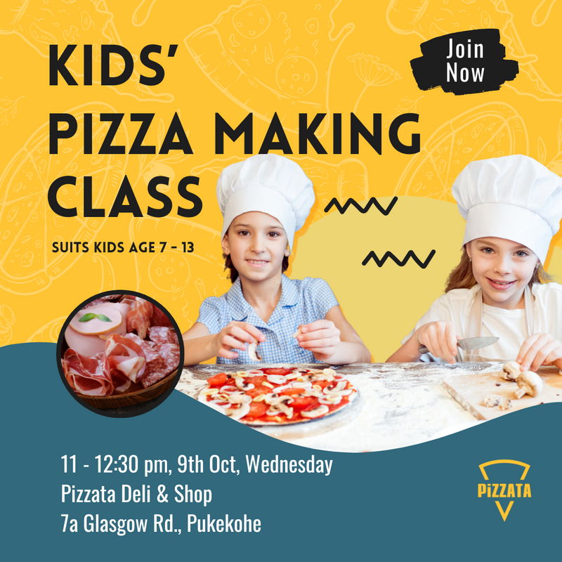 Load image into Gallery viewer, 9th Oct -  Pukekohe Kids Pizza Making Course
