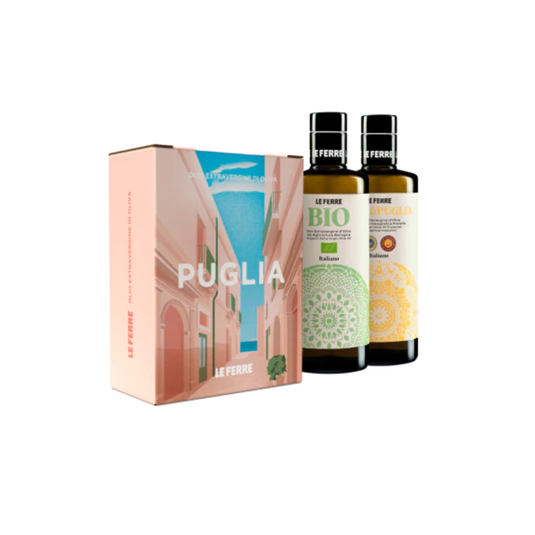 Le Ferre Puglia Olive Oil Gift Pack - 500ml x2