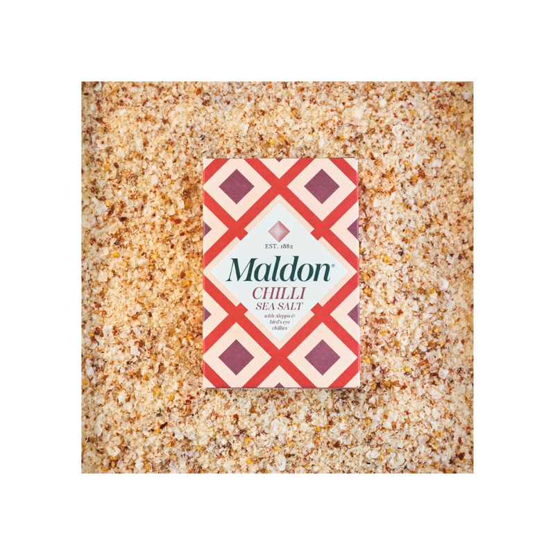 Load image into Gallery viewer, Maldon Chilli Sea Salt Flakes 100g Box
