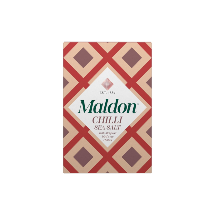 Maldon Chilli Sea Salt Flakes 100g Box