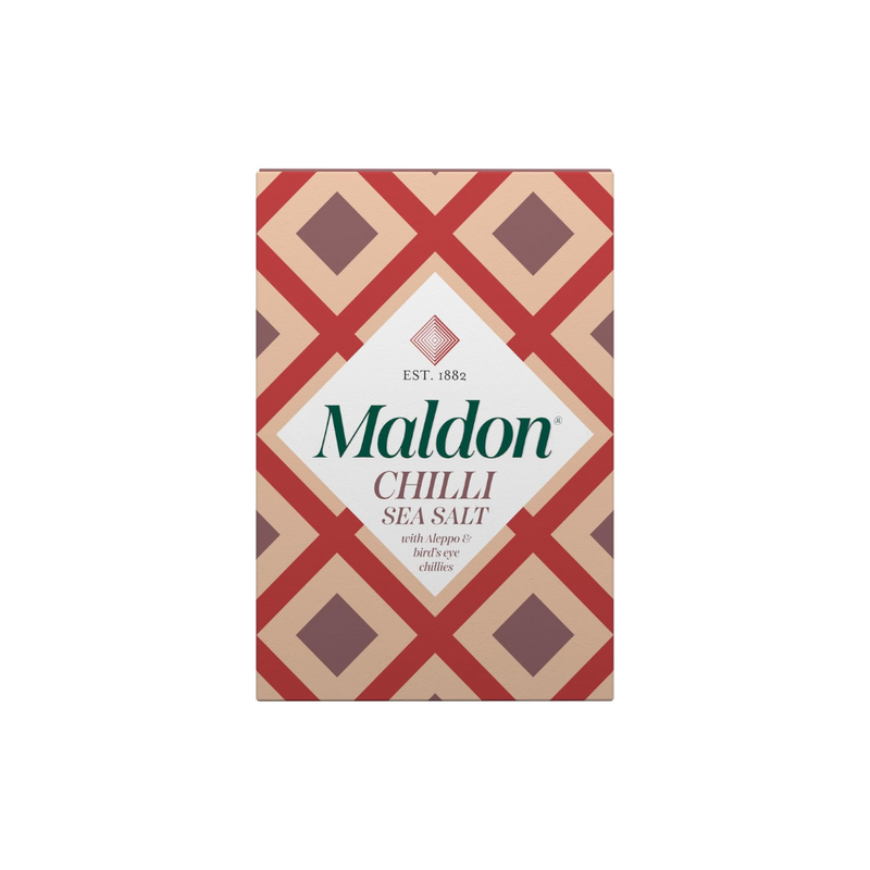 Load image into Gallery viewer, Maldon Chilli Sea Salt Flakes 100g Box
